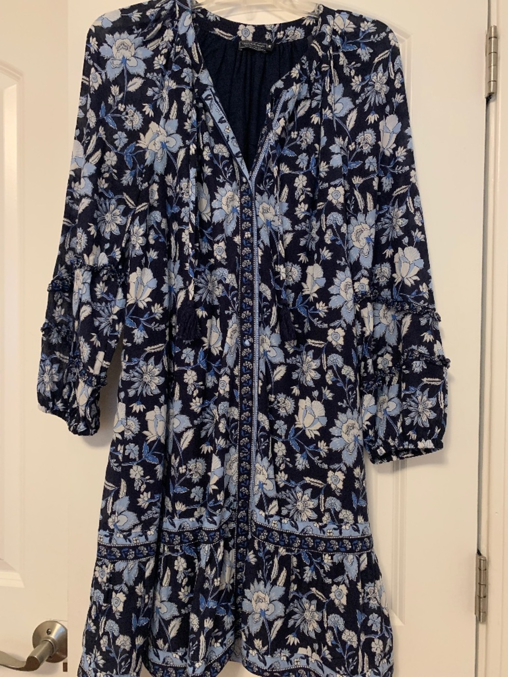 Vineyard Vines Jeleeza Ruffle print dress